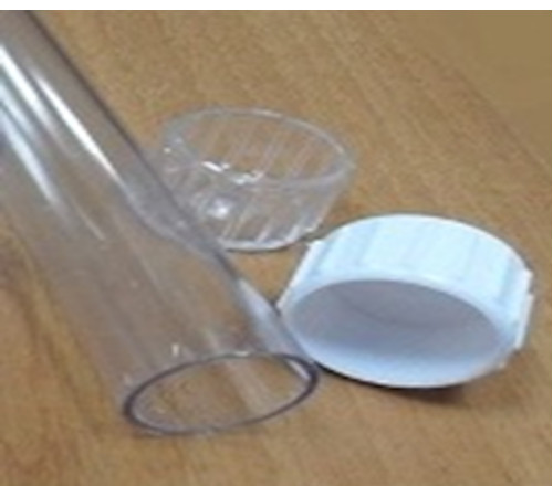 Труба из поликарбоната 25 мм толщина 1,2 мм прозрачный купить в Гродно  